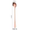 Stainless Steel Long-Handled Stirring Spoon