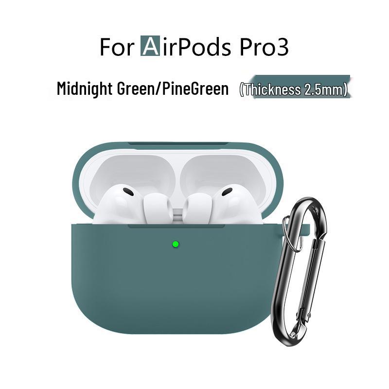 Compatible with Apple AirPods Pro 3 Silicone Protective Case, Bluetooth Earphone Cover