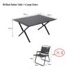 OEING Outdoor Folding Camping Table and Chair Set