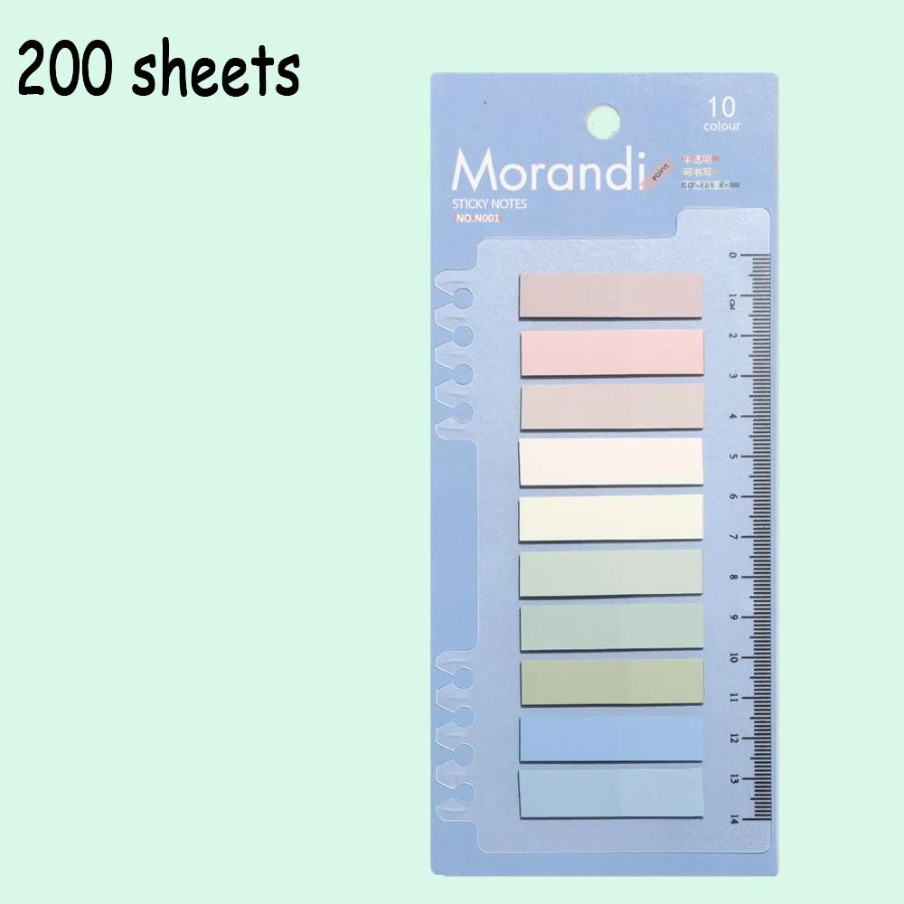 60/90/120/200 Sheets Self Adhesive Sticky Notes Memo Pad Flags Tab Loose-leaf Index Sticker Bookmark Page Sticker Sticky Notes