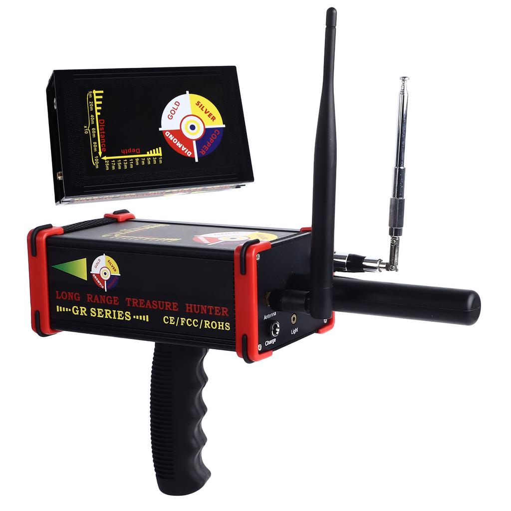 3D Metal Detector 25m Depth 990M Range High Accuracy Underground Metal Scanner for Copper Silver Gold