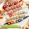 1pcs Random Handmade Pet Collars with 3D Yarn Flowers – Adjustable for Cats & Small Dogs, Vibrant Durable
