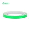 Hot Sale 6 Colors Motorcycle Rim Tape Reflective Wheel Stickers Warning Effect Decals Vinyl Waterproof Bright Car Stickers