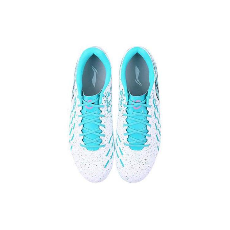 New LINING Jin Soccer Shoes Men's Low top Blue YSFU005-18