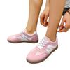 Retro Red Women's Spring New Flat-bottomed Student Board Shoes Casual Sports Shoes