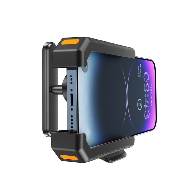 Tragbare Magnetische Handyhalterung für Fitnessgeräte Outdoor-Sportarten Starke Magnete Saugfuß-Design