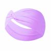 Stretchy Wide Cross Knot Headband for Women Soft Elastic Hair Comfortable Turban Style Wrap for Daily Use Yoga Sports Running