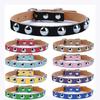 Pet Dog Collar Leather Punk Rivet Puppy Dog Cat Collar for Small Dog Necklace Pets Product Collar