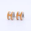 2026 Temperament Generous Earrings, Three-dimensional Color Dropper Earrings, Compact Commuting Earrings Accessories