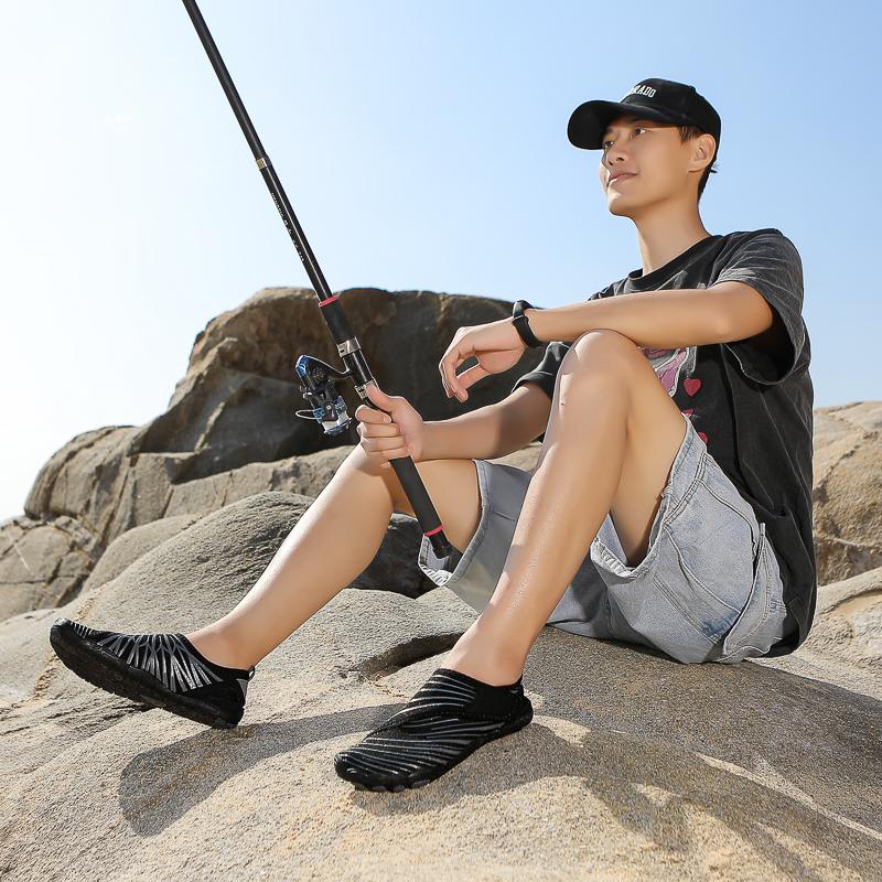 Vattenskor Herr Strandsporter Barfota Dykning Dam Snabbtorkande Aqua Strumpor Poolskor för Surf Yoga Vattengymnastik