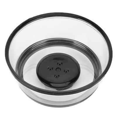 Vakuum Lebensmittel Sler Abdeckung mit Frischehaltungsfolie Lebensmittel Sler Deckel für Heimküche(Schwarz )