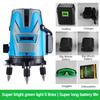2/3/5 Line Green Light Laser Level High Precision Auto Self Leveling Strong Light Level 360° Horizontal and Vertical Cross Laser Projector 135 * 195mm