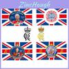 Union Jack Cloth With Charles Iii Flag Design By Wufudtp