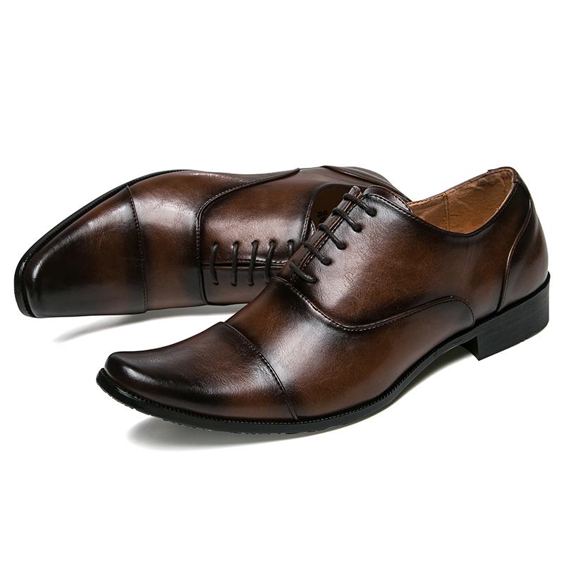 

Мода Оксфорд Броги Платье Жениха Мужские Черные Туфли Корейский Стиль Натуральная Кожа Оригинал Деловые Дизайнерские Мужские Туфли Итальянская Обувь 44 коричневый