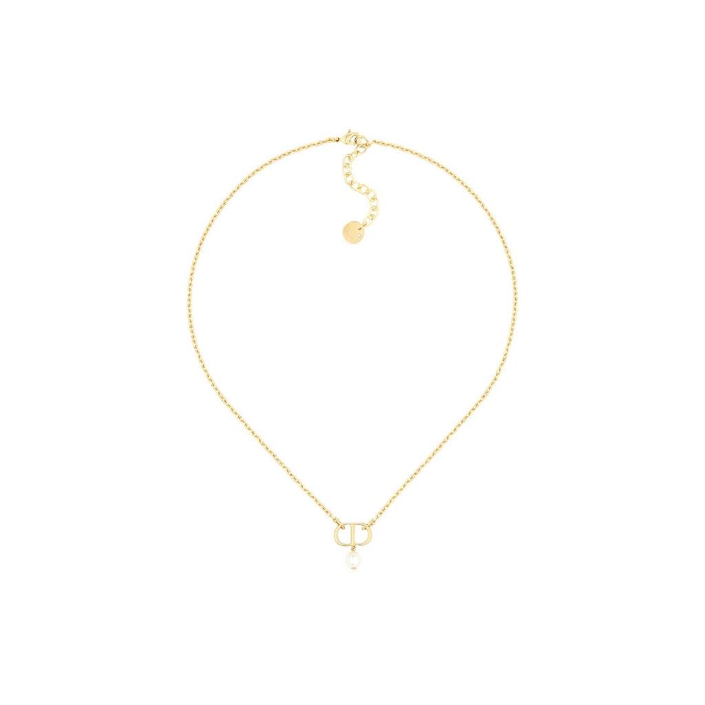 Dior Resin Metal Necklaces Women's Gold N1390PTCRS-D301
