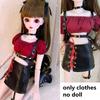 60CM BJD Puppe Niedliche Kleidung Nur Puppenkleidung für 1/3 Puppenzubehör DIY Kinderspielzeug Kawaii Mode Puppenzubehör Spielzeug