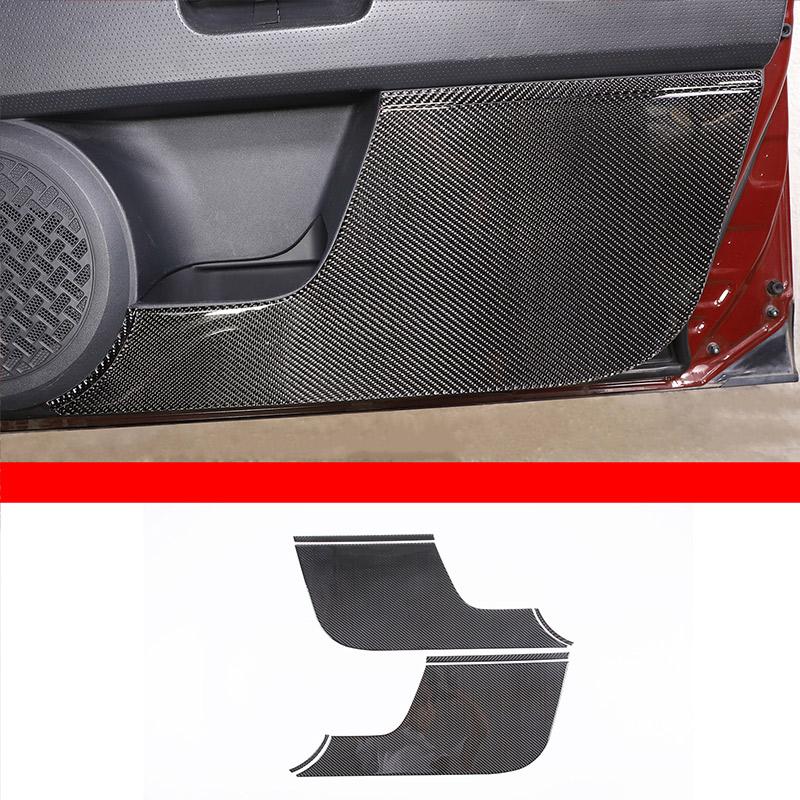 Soft Carbon Fiber For Toyota FJ Cruiser 2007-2025 Car Center Control Interior Sticker Car Modification Accessories