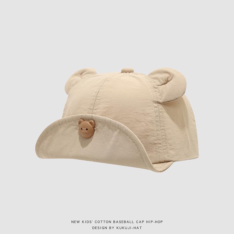 2026 Unisex Korean Baby Baseball Cap: Cute, Quick-Dry, Soft Brim, Sun Protection for Spring & Summer.