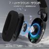 MAMBASNAKE X ATTACK SHARK L90 Gaming Headset with Lightseed Wireless Lightweight Channel Surround Sound 40mm Connection Noise Detachable RGB Foldable
