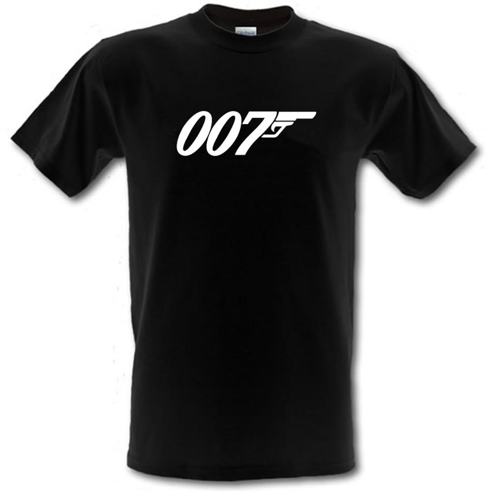 JAMES BOND 007 Klasické logo Kultovní film tričko Unisex tričko