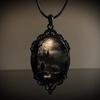 Gothic Halloween Necklace Pendant With Cross Chain For Men Women