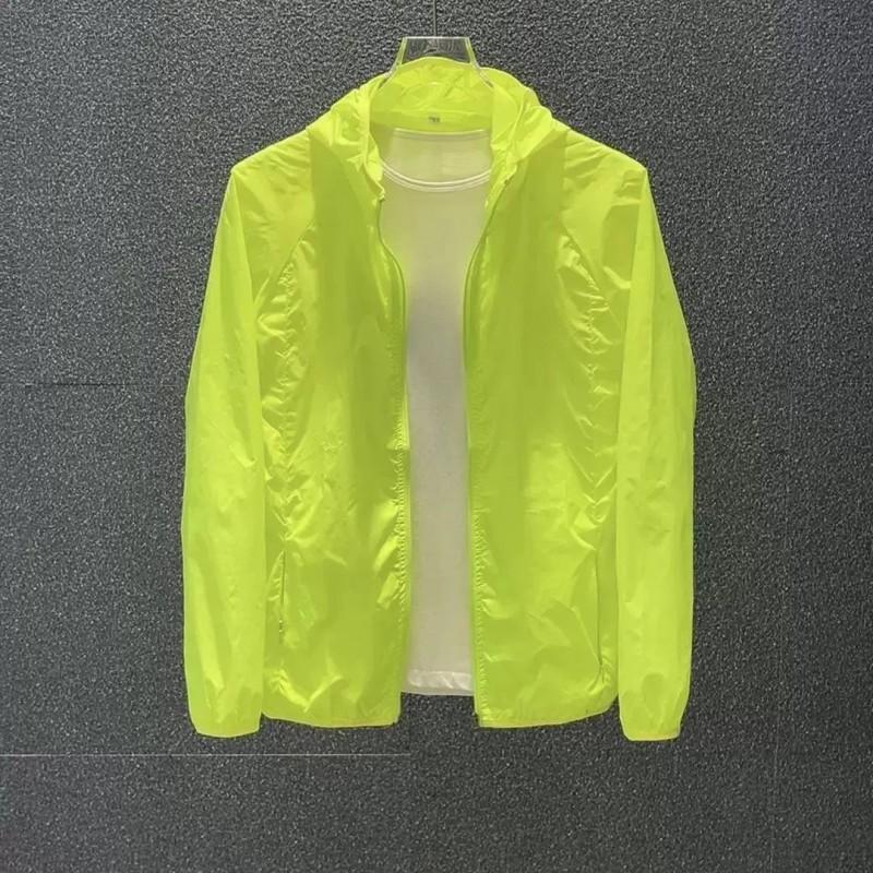 2026 Herren Leichte Kapuzen-Windbreakerjacke Schnelltrocknend Atmungsaktiv Outdoor Freizeit Sportmantel