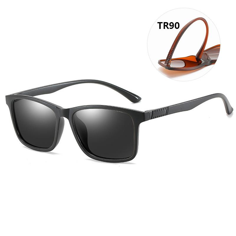 Light Weight Men Classic Polarized Sunglasses Popular UV400 Fishing Driving High Quality Hot Sale Square Sun Glasses Eyewear TR90 Delicate Jewelry