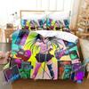Anime Danganronpa V3 Chiaki Nanami Bedding Set 3D Printed Suitable for Bedroom Duvet Cover Set With Pillowcases Home Textile