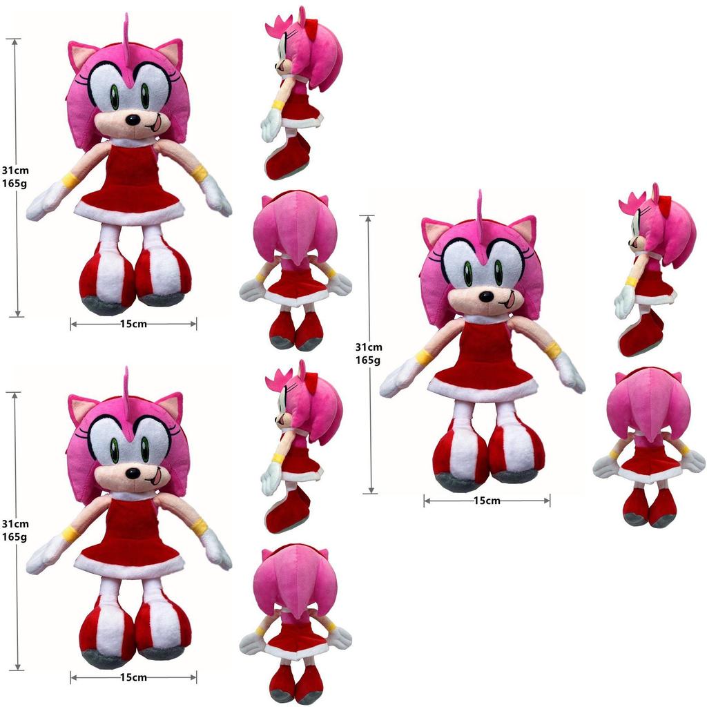 Sonic Hedgehog Plush Doll Toy Kawaii And Comfortable Companion For Home And Office 30cm