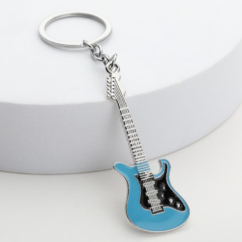 Creative Versatile Guitar Keychain For Men Women Cool Exquisite Guitar Pendant Keychain Jewelry Accessories Gifts