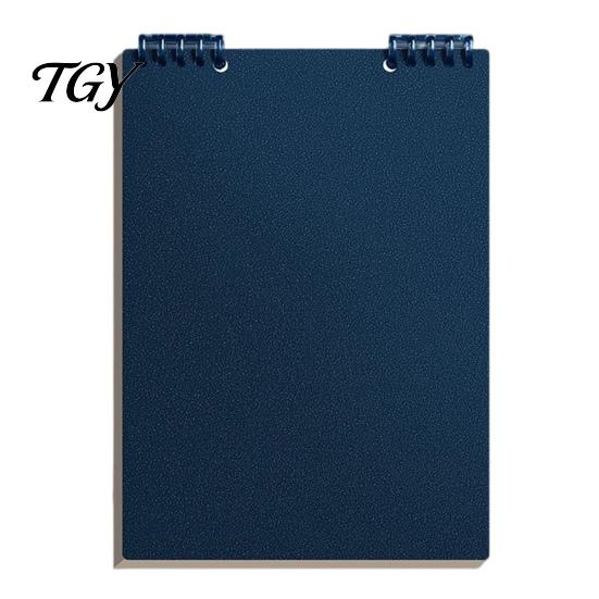 Student Study Supplies Top Bound Spiral Notebook, Premium Anti-bleed Paper Diary Book, Portable Shorthand Pad A5 Notepad for Office School And