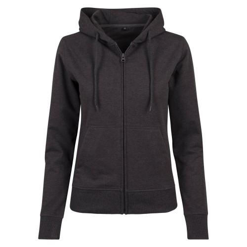 

Build Your Brand Womens/Ladies French Terry Full Zip Hoodie XS