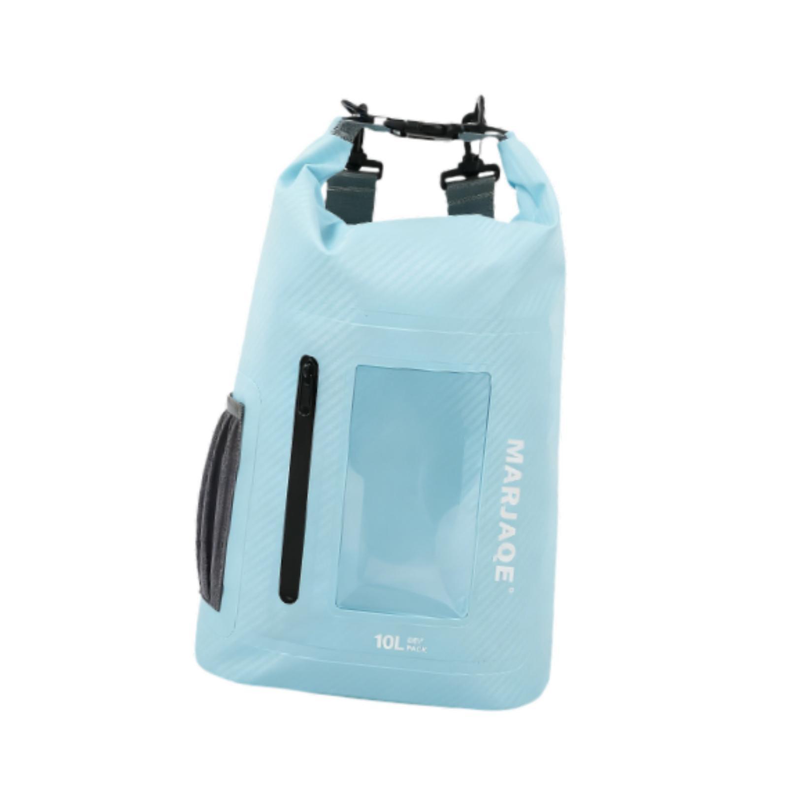 Dry Bag Dry Storage Backpack Airtight Adjustable Shoulder Straps Portable Roll Top Closures Lightweight for Kayaking Rafting blue 10L