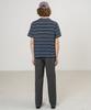 SHIRTER Fine Stripe T-Shirt (Stripe Navy)