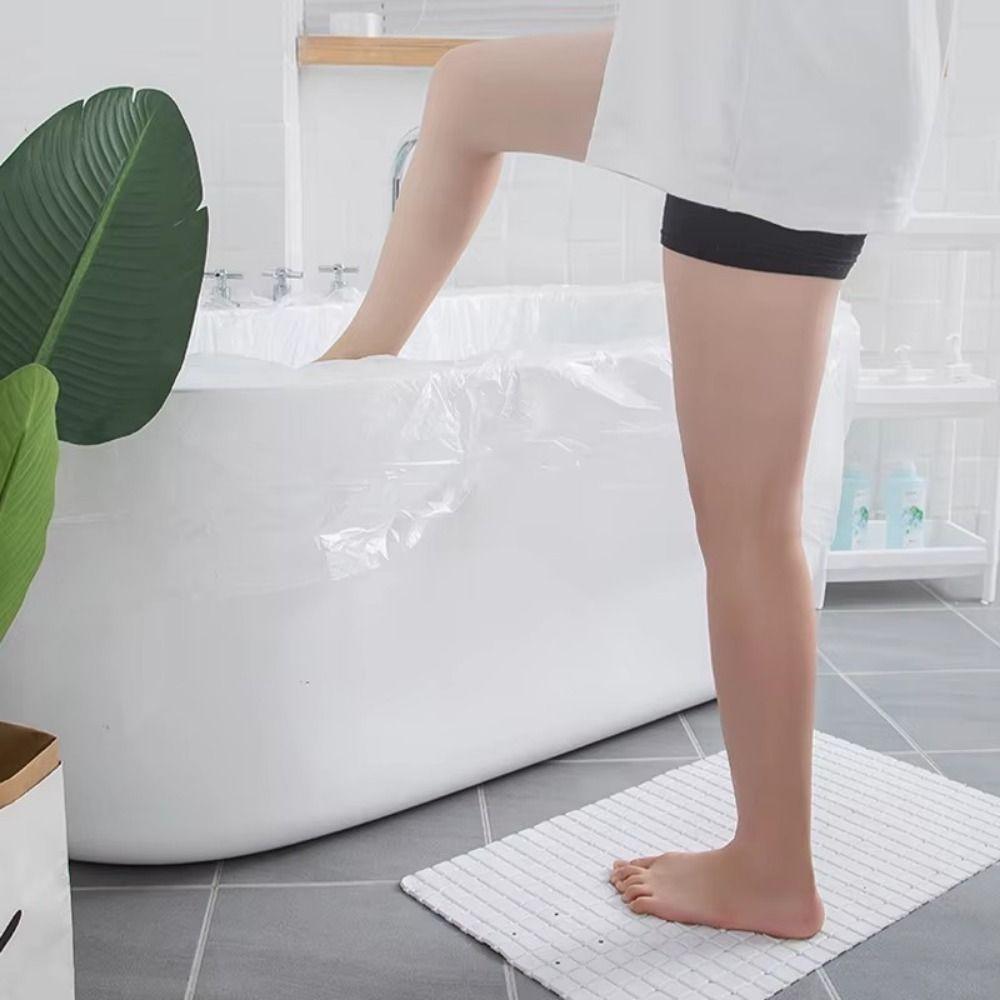 10PCS Individually Bathtub Soaking Bags Oversized Hotels Bathtub Liner  for Home