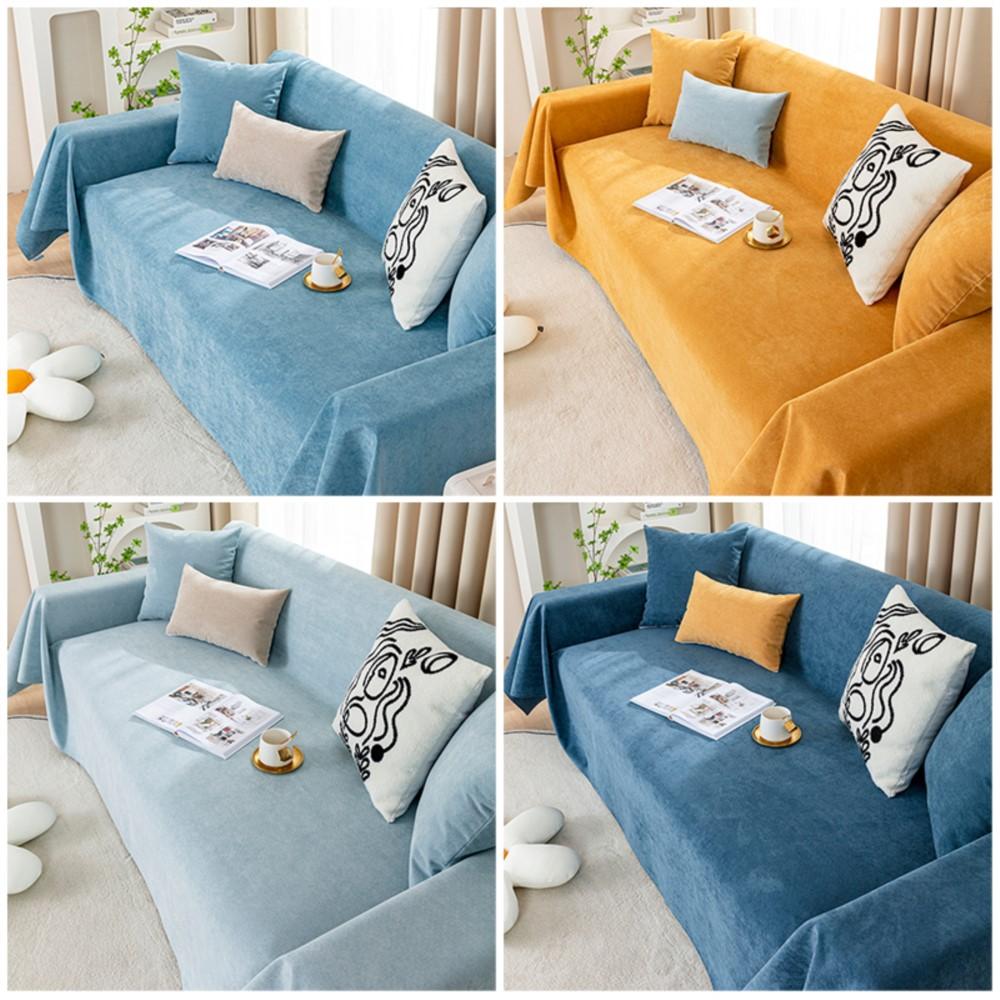 Durable Fabric Sofa Blanket Cover Water Repellent Sofas Towel Anti-scratch Large Size Furniture Cover Home Living Room Decor