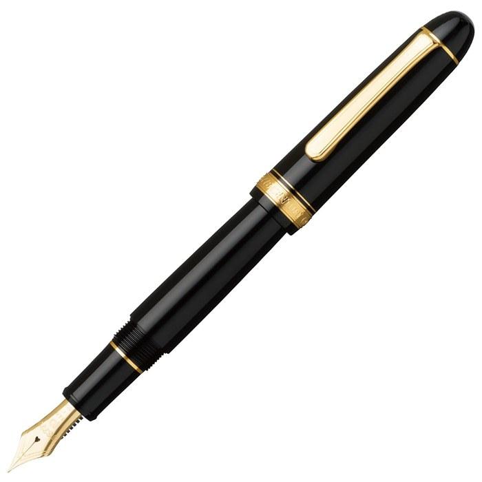 Platinum Pen Fountain Pen M Medium 3776 Century Black In Black PNB-15000 1-3