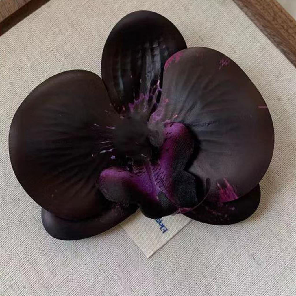 Cute Elegant Orchid Hair Clip For Woman Artificial Flower Hairpins  Wedding Party Hair Accessories Gifts