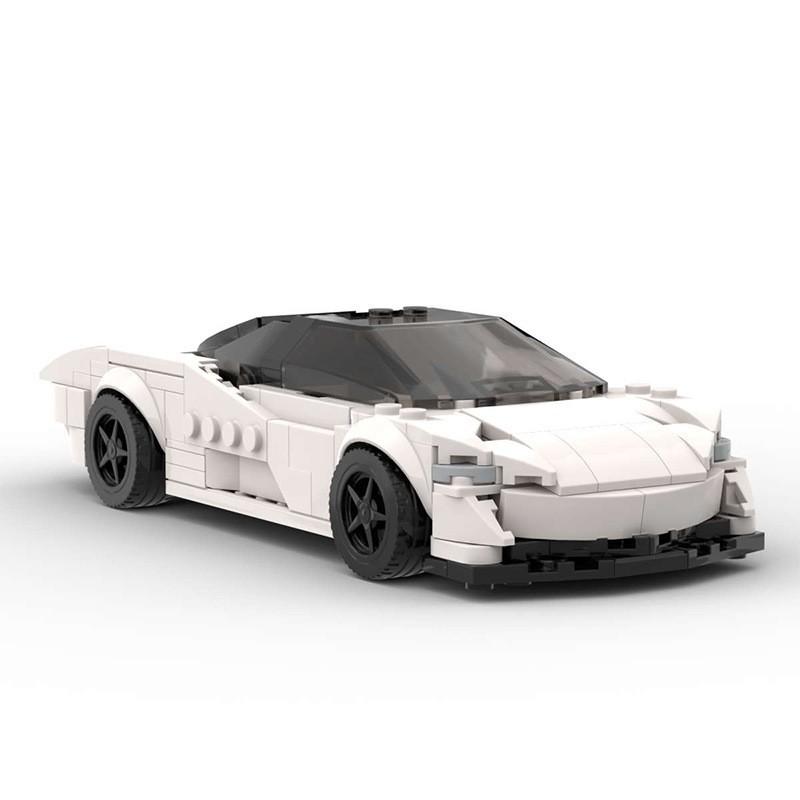 Moc Building Block Assembly Model McLaren Speedtail Supercar Model Speed Series