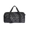 adidas Sports Large Capacity Logo Print Recycled Polyester Gym Bag Shoulder Tote Men Bags Black HC4762