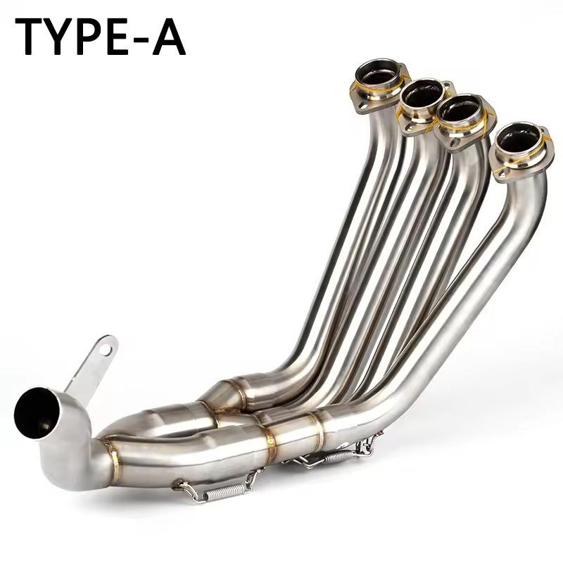 2006-2016 Yamaha YZF-R6 Modified Front Exhaust, Connects to Original Rear