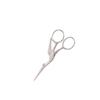 Crane-Shaped Stainless Steel Scissors for Retro Paper Cutting and Handmade Cross-Stitch