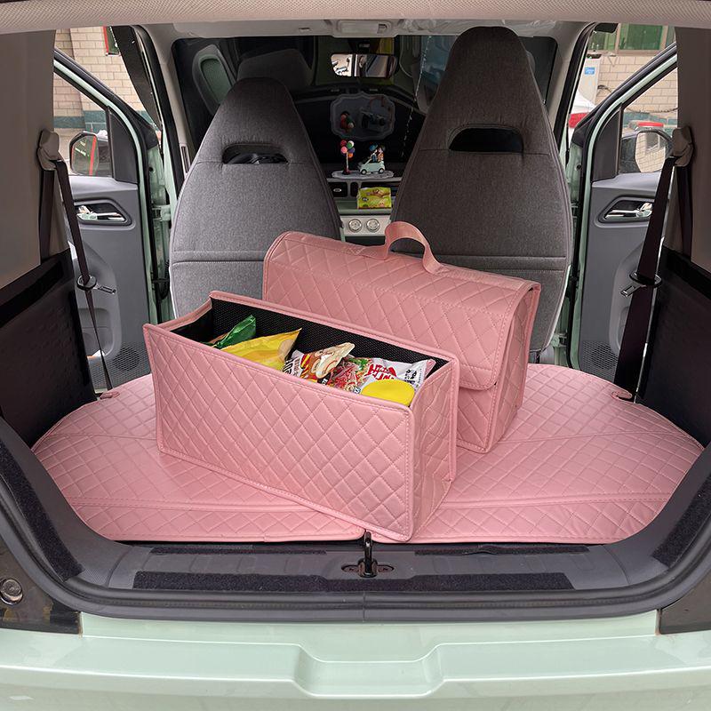 ארגונית תא מטען Bestune Pony Car: תיק פנימי לאחסון וכבל טעינה