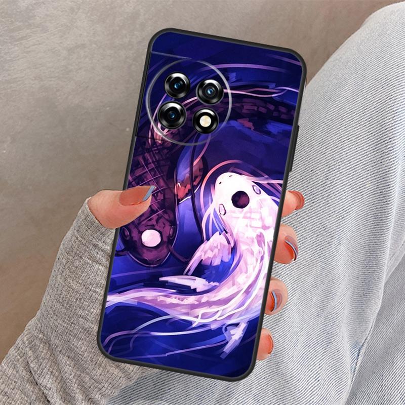 Koi Fish Carp Cover For OnePlus Nord CE 4 2 3 Lite N10 N20 N30 OnePlus 13 12 11 10 Pro 12R 13R 10T 8T Case