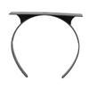 Graduation Cap Headband Insert Anti Fall Grad Cap Headband Holder for Graduates Students Black 1 Piece