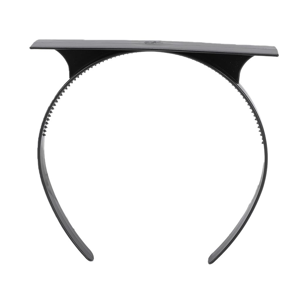 Graduation Cap Headband Insert Anti Fall Grad Cap Headband Holder for Graduates Students Black 1 Piece