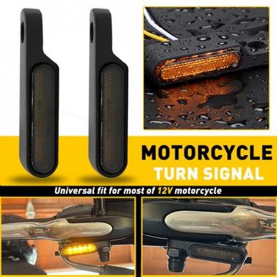 Mini Sequential LED Motorcycle Signals Turn Light Blinker Indicator Lamp Running