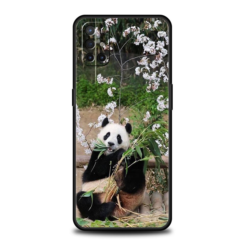 Phone Case For OnePlus 13 12 11 10 9 Pro 9T 13R 12R 10R 9R 9RT 10T 8T 8 Nord 2T CE 2 3 5G N200 N30 Soft Cover Panda