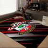 Fc Crest Design Printed Office Carpet Chair Cushion  Entryway Rug, Rugs for Living Room, Bedroom Christmas gifts