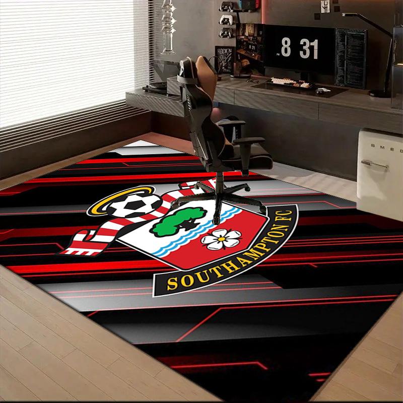 Fc Crest Design Printed Office Carpet Chair Cushion Entryway Rug, Rugs for Living Room, Bedroom Christmas gifts